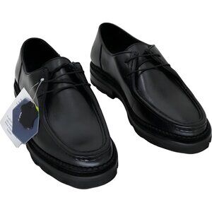 Anthony Veer Wright Moc Toe Leather Dress Shoes Black Men 8M